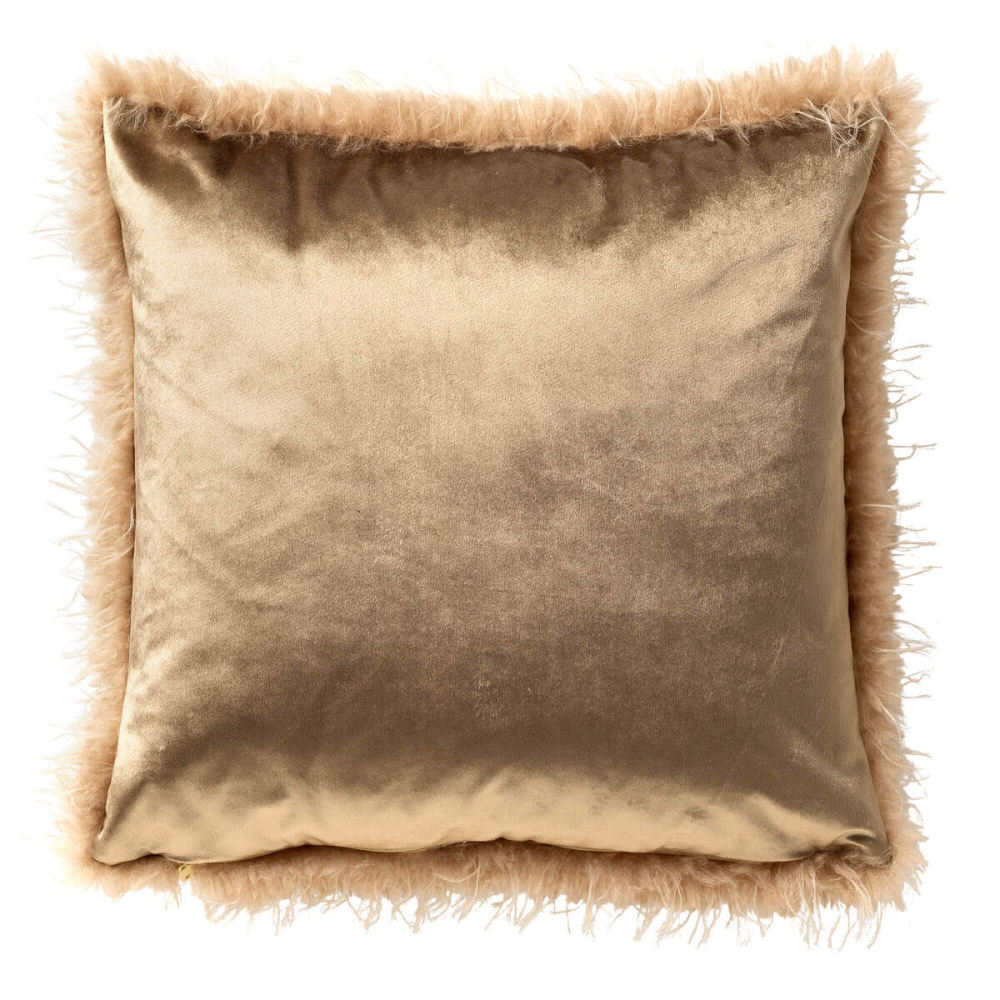 Dutch Decor Kissenhülle 'Dano' 45 x 45 cm Whitecap Gray - Beige